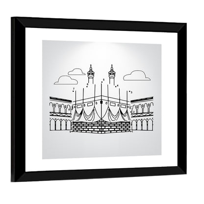 Khana e Kaaba Artwork Wall Art