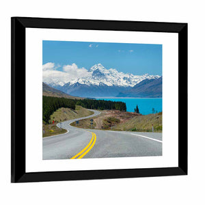 Mount Cook In South Island New Zealand Wall Art