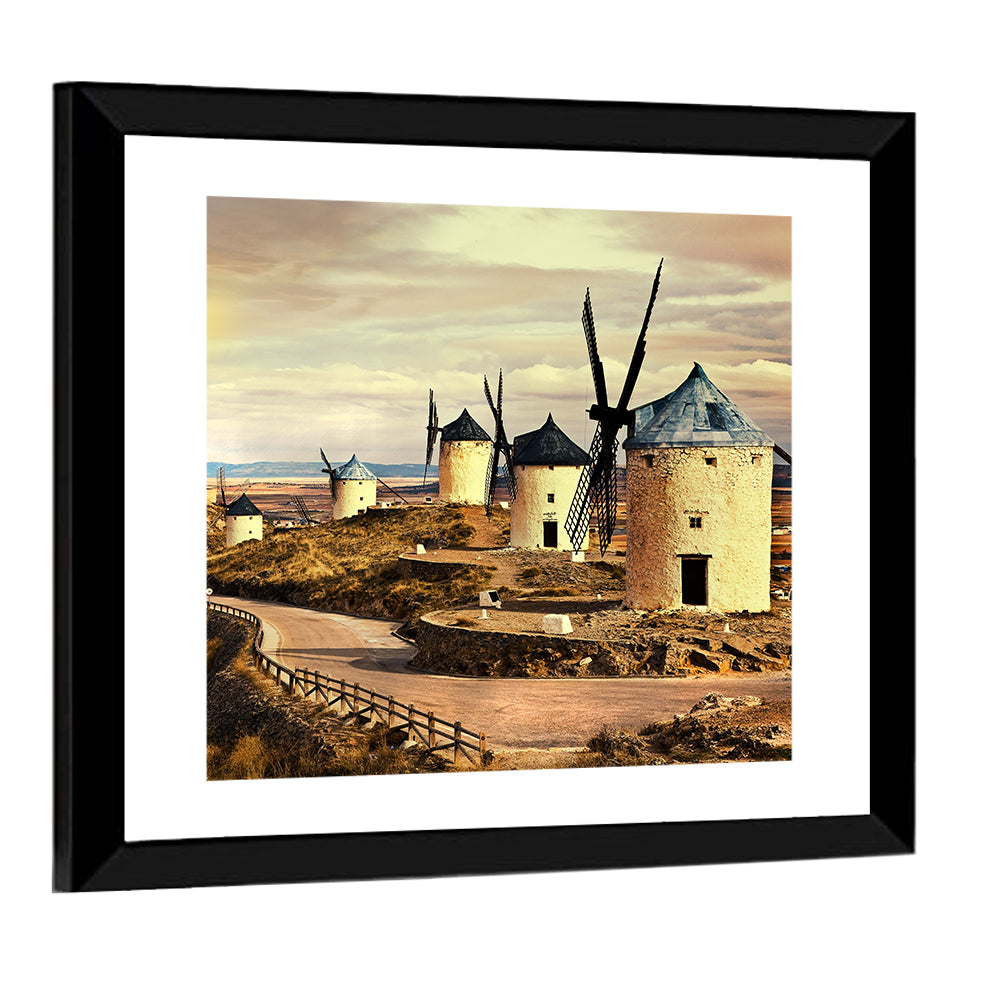Windmills Of Spain Wall Art
