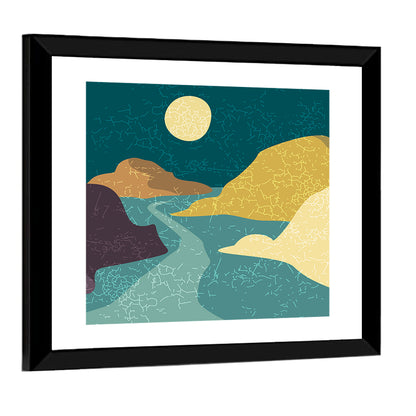 Minimalist Mountain Wall Art