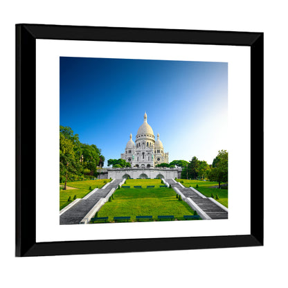 Basilica Sacre Coeur In Paris Wall Art