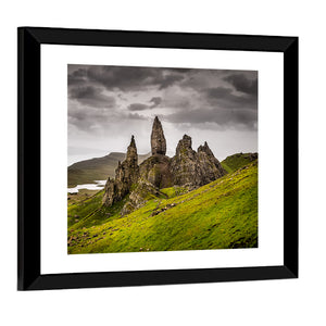 Old Man Of Storr Rock Formation In Scotland Wall Art