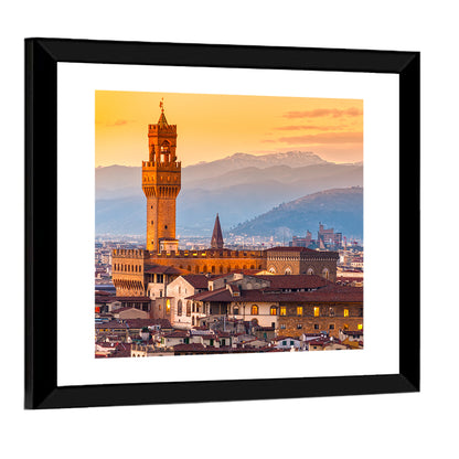 Palazzo Vecchio In Florence Italy Wall Art