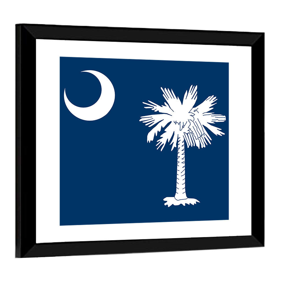 Flag Of South Carolina State Wall Art