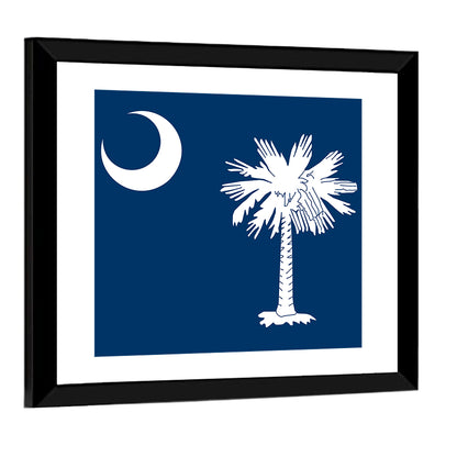 Flag Of South Carolina State Wall Art