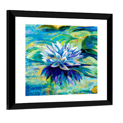 Water Lily Artwork Wall Art