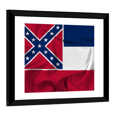 Flag Of Mississippi State Wall Art