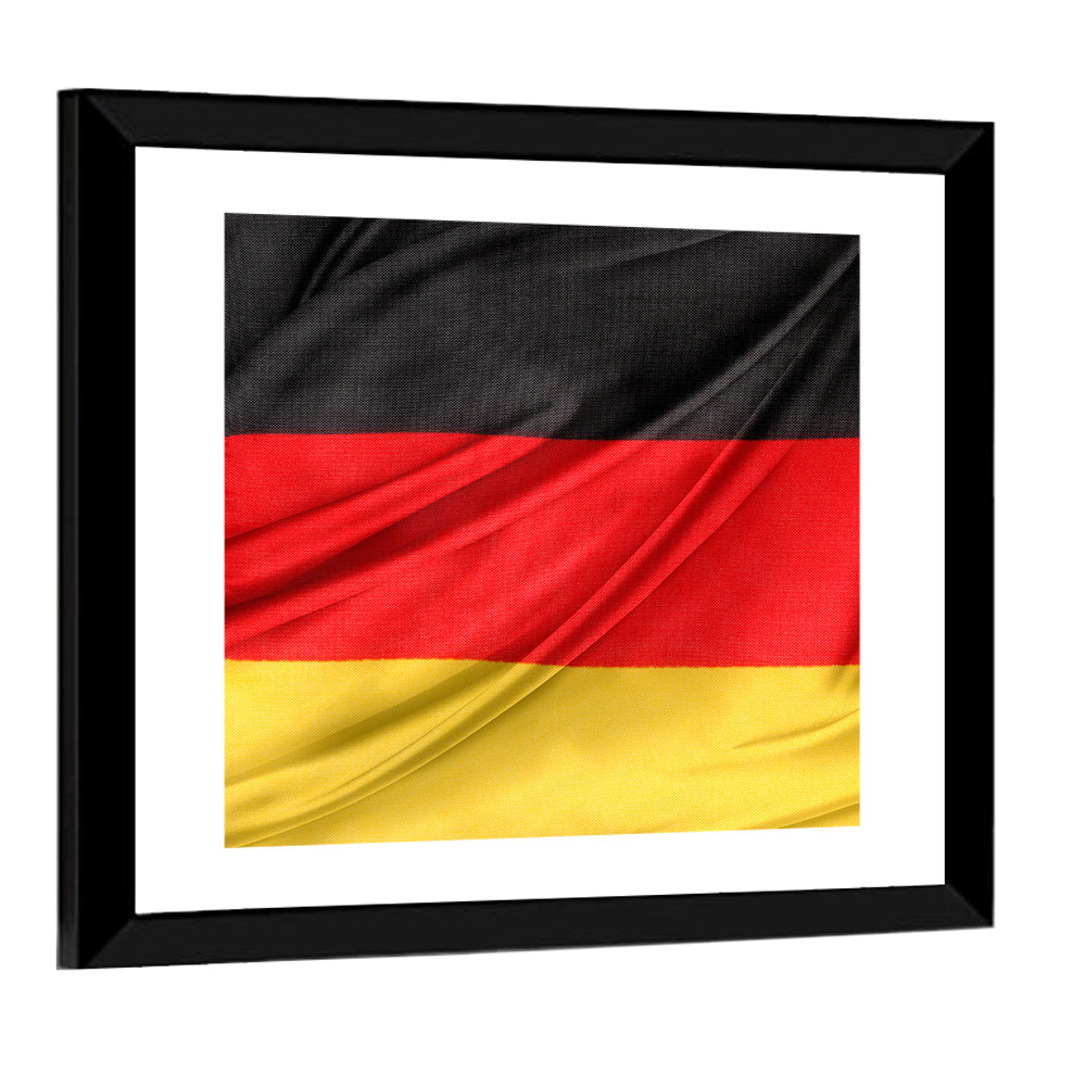 Draped German Flag Wall Art