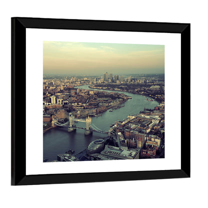 London Rooftop View Wall Art