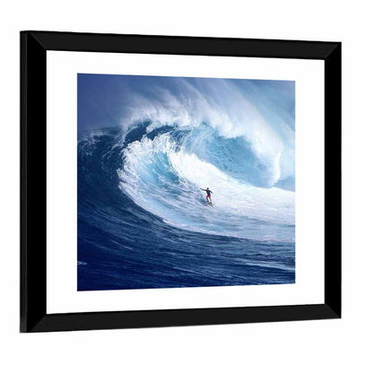 Wave Surfing Wall Art