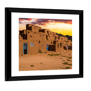 Ancient City Of Taos Wall Art