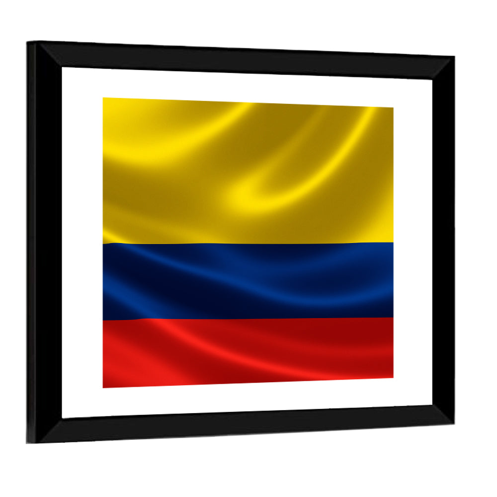 Flag Of Colombia Wall Art