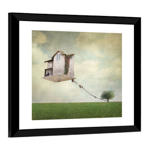 Surreal House Artwork Wall Art