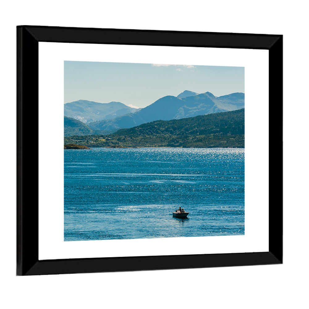 Atlantic View in Norway Wall Art
