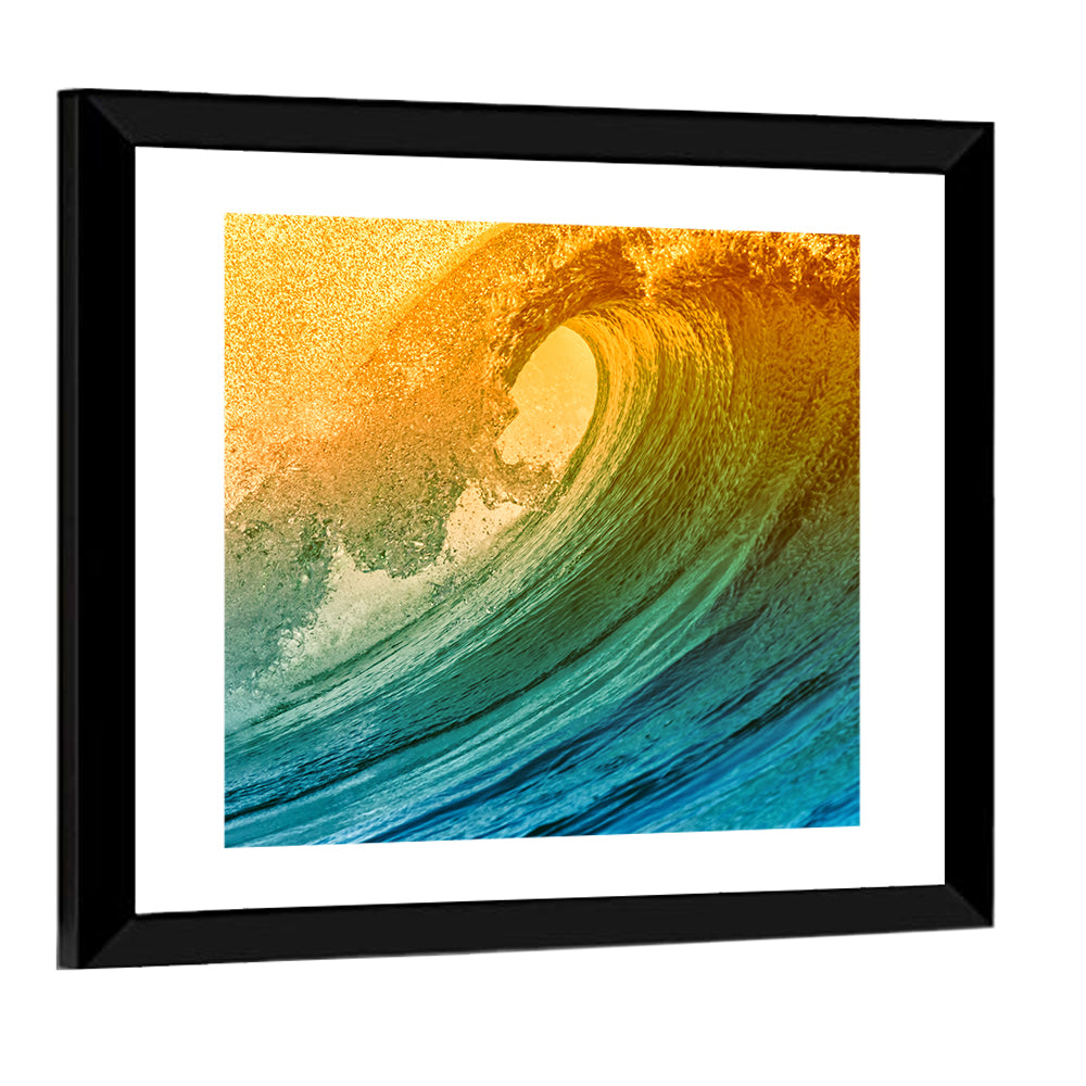 Scenic Ocean Wave Wall Art