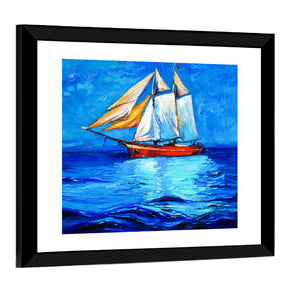 Sail Ship & Sea Artwork Wall Art