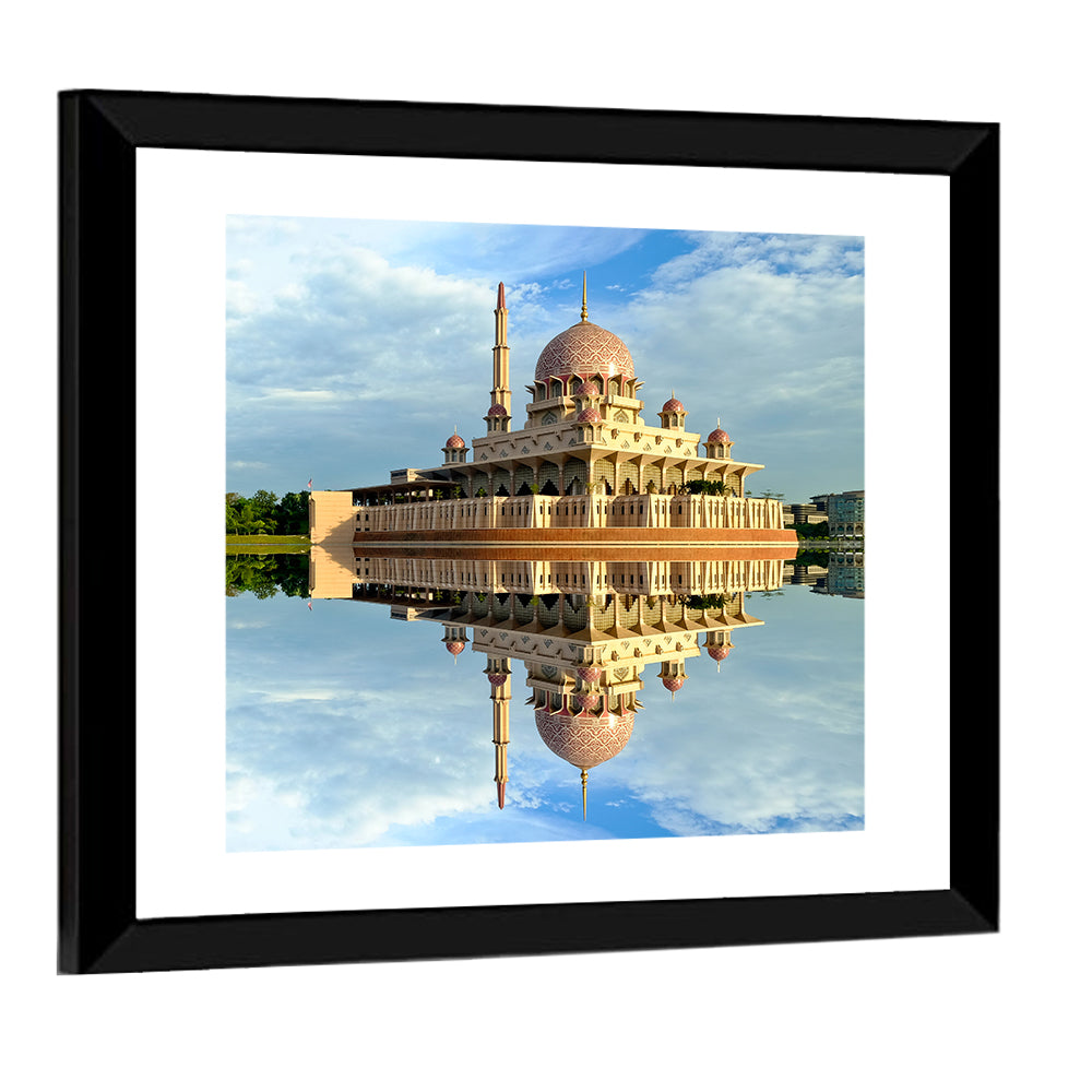 Putra Mosque In Malaysia Wall Art