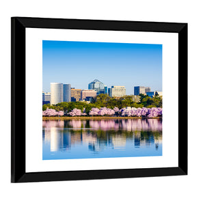 Tidal Basin In Washington Wall Art