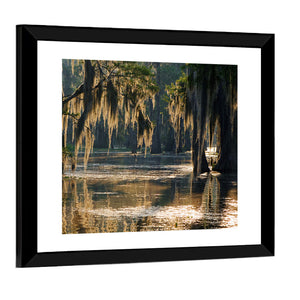 Spanish Moss In Louisiana Bayou Wall Art