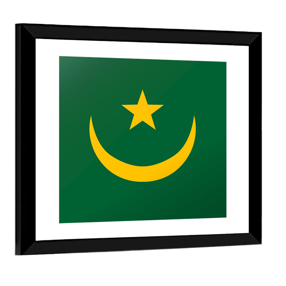 Flag of Mauritania Wall Art