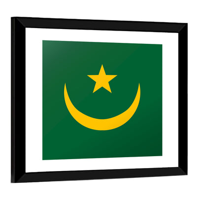 Flag Of Mauritania Wall Art