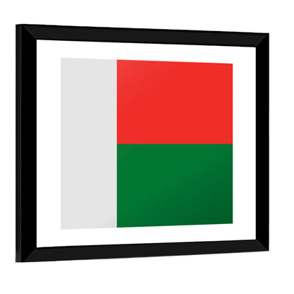 Flag Of Madagascar Wall Art