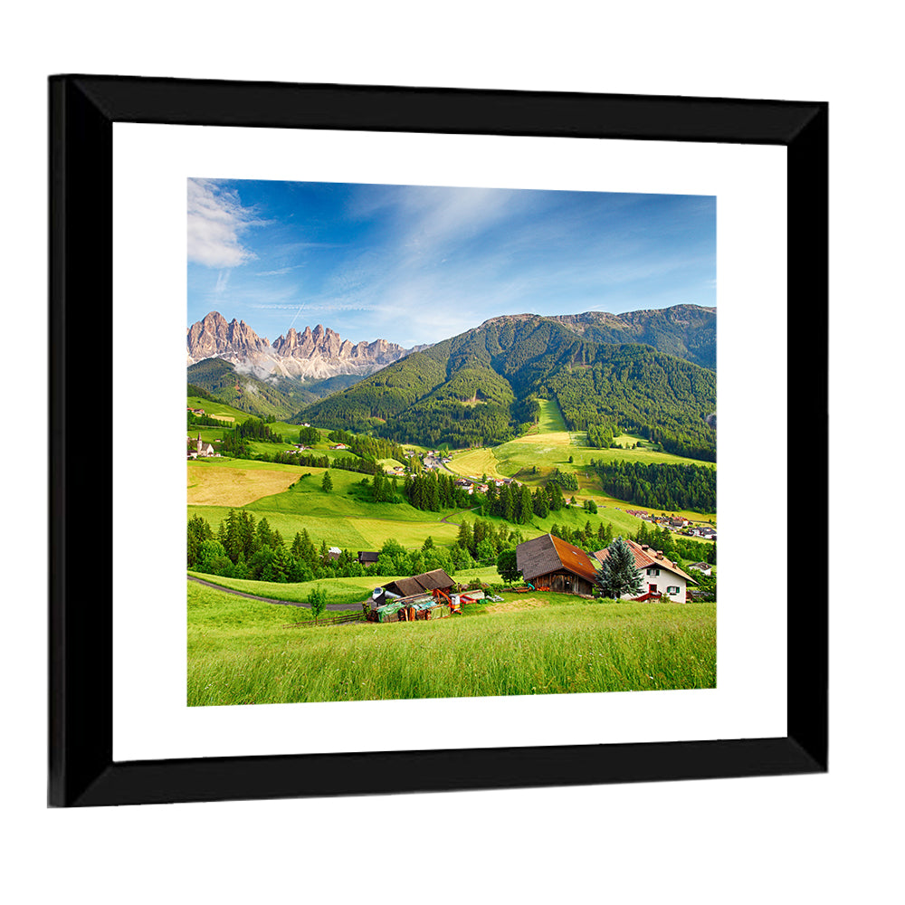 Val Di Funes, Dolomites Wall Art