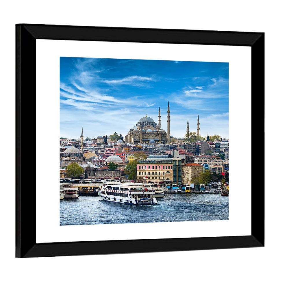 Istanbul Cityscape Wall Art