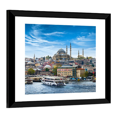 Istanbul Cityscape Wall Art