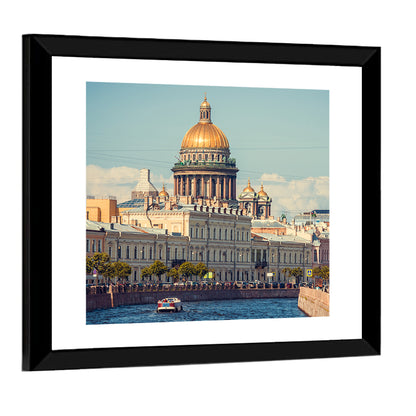 The Dome Of St Isaac's Cathedral Wall Art