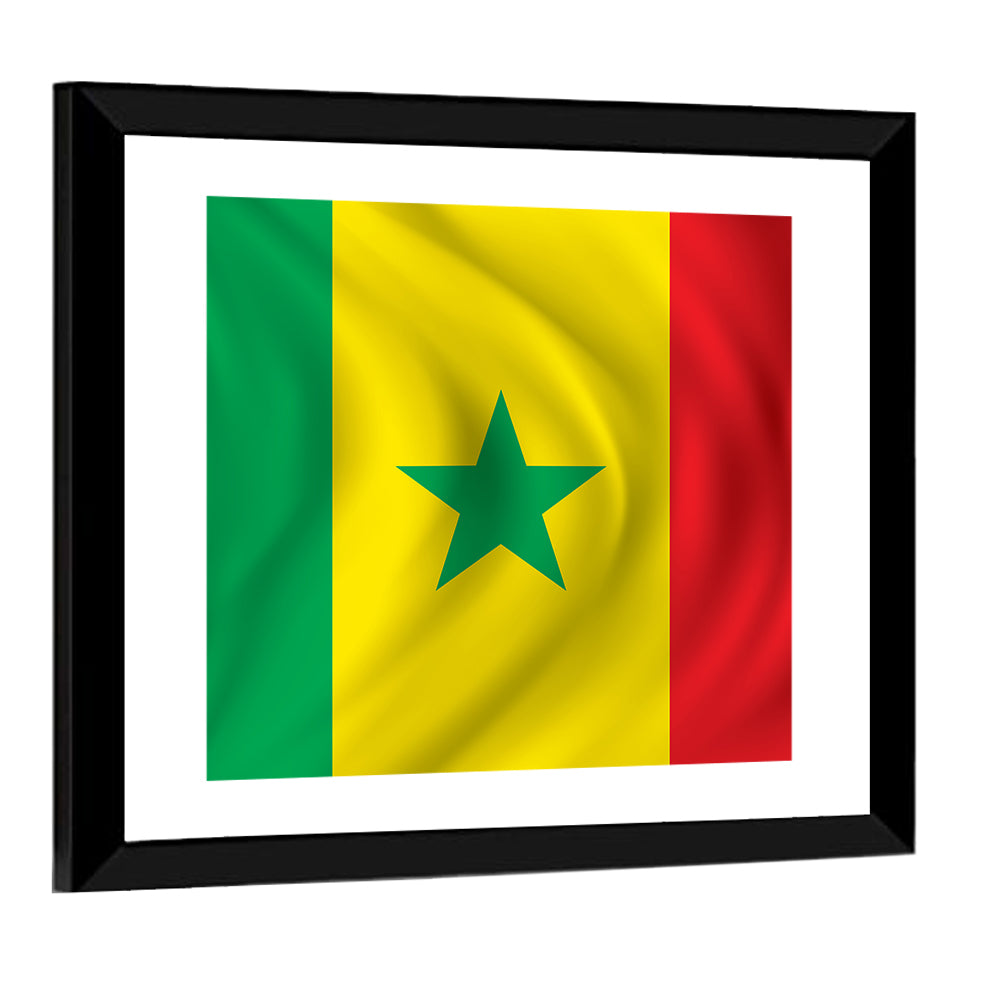 Flag of Senegal Wall Art
