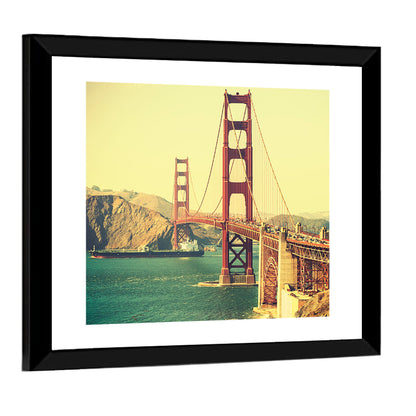 Golden Gate Bridge In San Francisco Wall Art