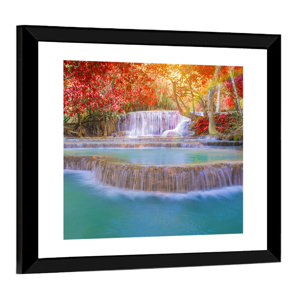 Tat Kuang Si Waterfalls Wall Art
