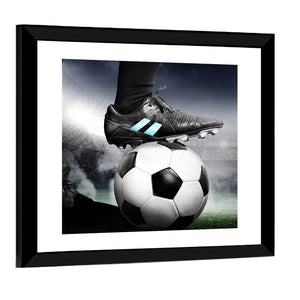 Soccer Under Foot Wall Art