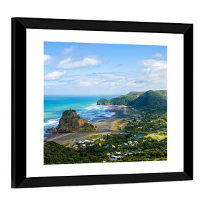 Piha Beach In Auckland Wall Art