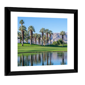 Golf Course In Palm Desert California Wall Art