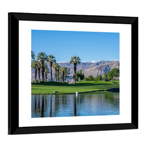 Golf Course In Palm Desert California Wall Art