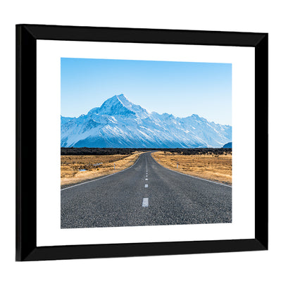 Road To Mount Cook Wall Art