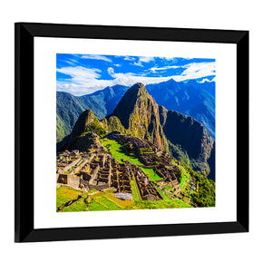 Machu Picchu Heritage Wall Art