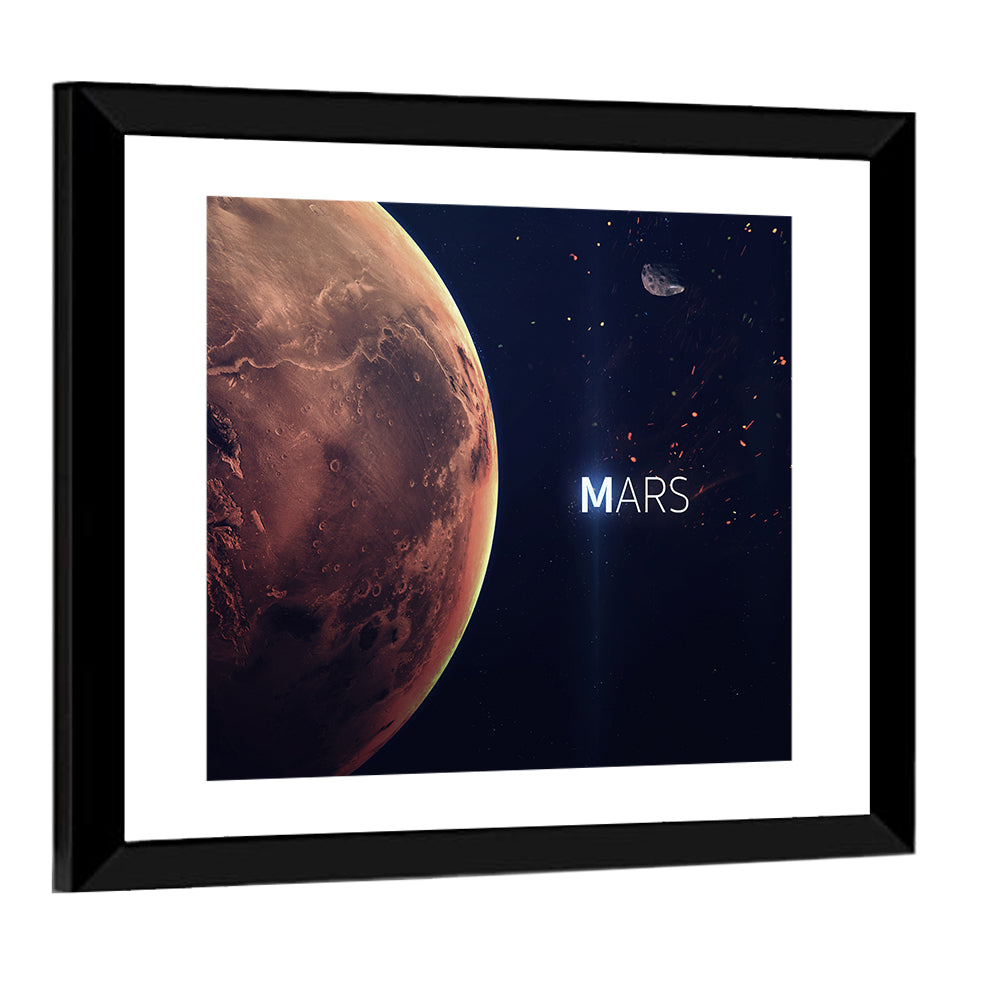 Mars Close-up Wall Art