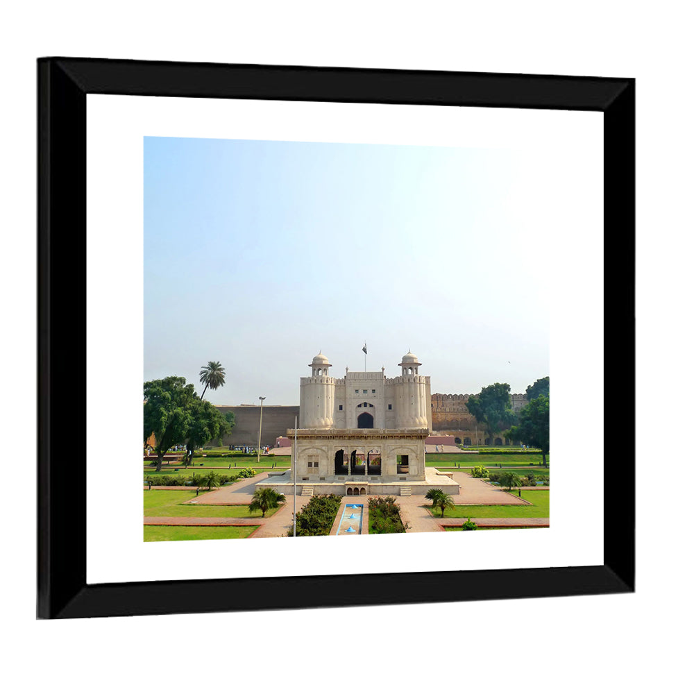 Exterior View of Lahore Fort Wall Art