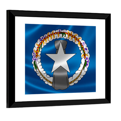 Flag Of Northern Mariana Islands Wall Art