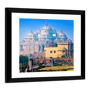 Temple Akshardham India Wall Art