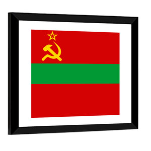 Flag Of Transnistria Wall Art