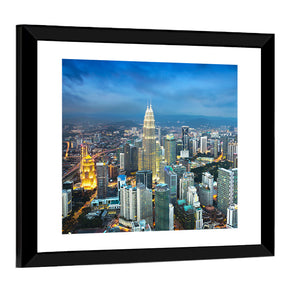 Kuala Lumpur Business District Wall Art