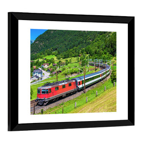 Gotthard Railway Tunnel Wall Art