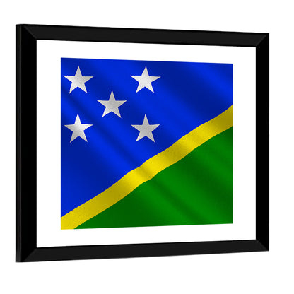 Flag Of Solomon Islands Wall Art