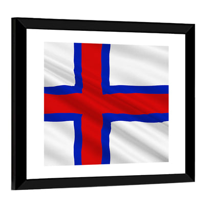 Flag Of Faroe Islands Wall Art