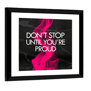 Fitness Motivation Quote Wall Art