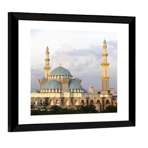 Federal Territory Mosque At Kuala Lumpur Wall Art